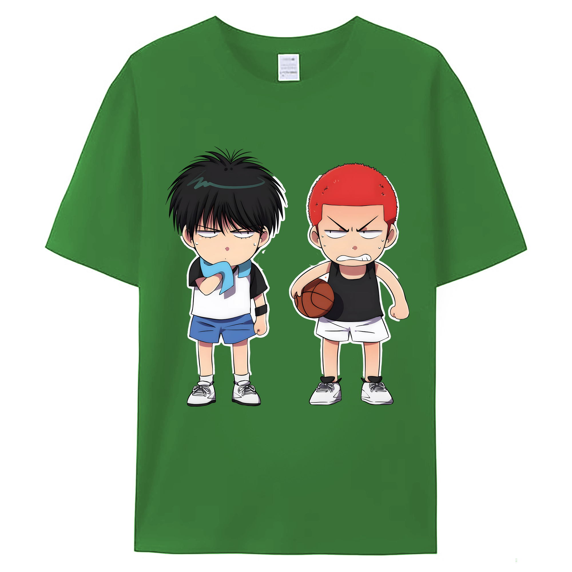（画像用） SLAM DUNK／スラムダンク レディースカジュアルプリントTシャツ（綿100％）